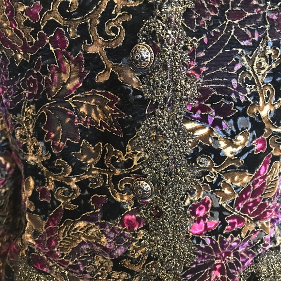 Elegant Vintage Evening Jacket - Picture 4 of 6